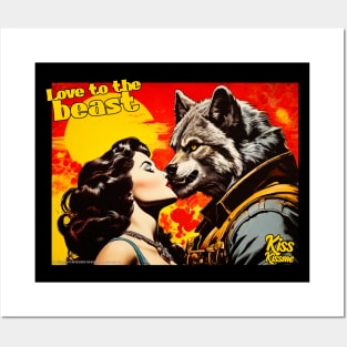 Werewolf in love Posters and Art